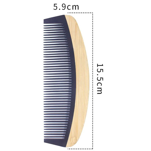 Bamboo Hair Comb for Women - Anti - Static Wooden Design - Yahko Merchandise