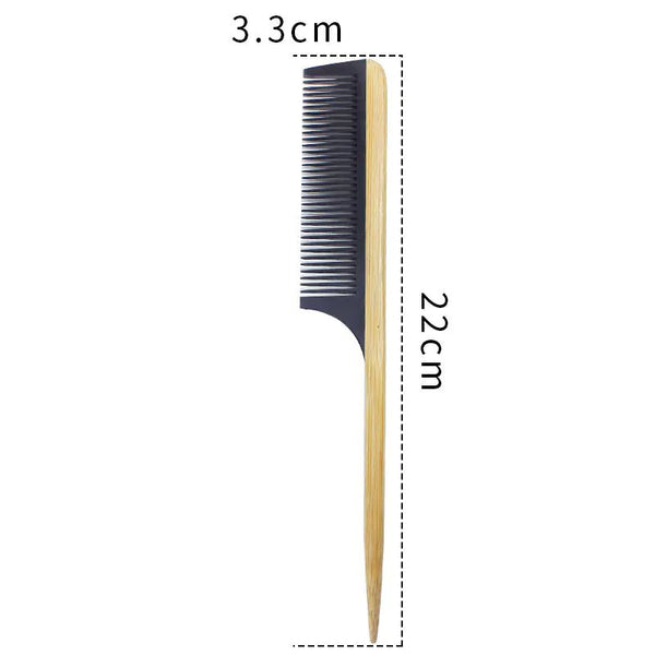 Bamboo Hair Comb for Women - Anti - Static Wooden Design - Yahko Merchandise