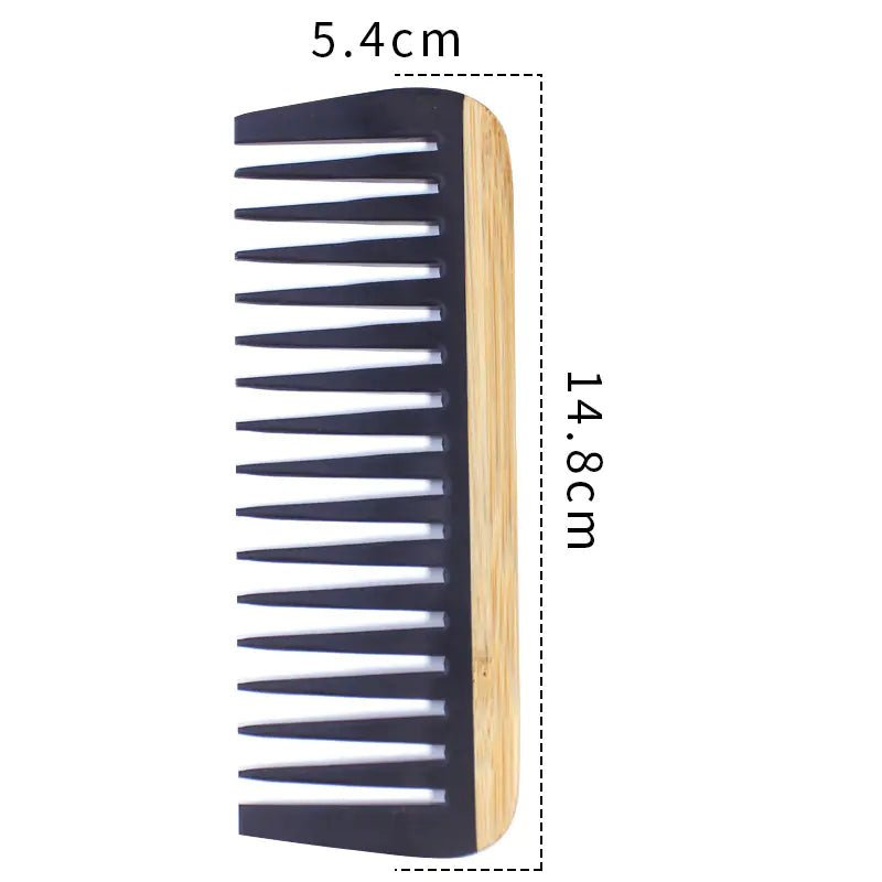 Bamboo Hair Comb for Women - Anti - Static Wooden Design - Yahko Merchandise
