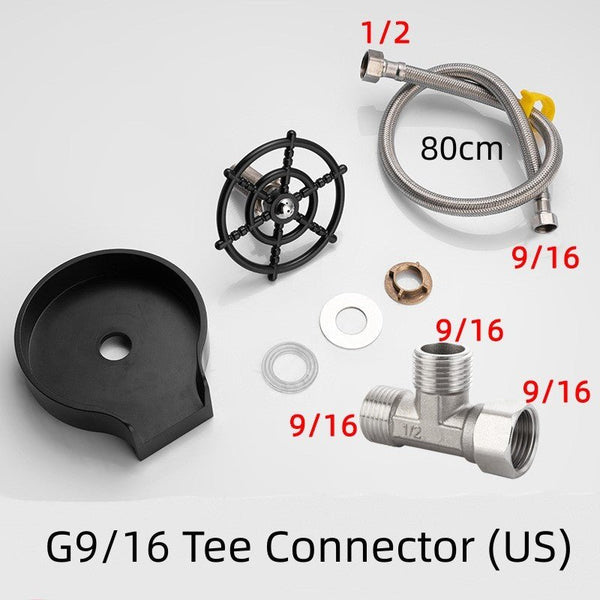 Bar Counter Cup Washer Sink High - pressure Spray Automatic Faucet Coffee Pitcher Wash Cup Tool Kitchen - Yahko Merchandise