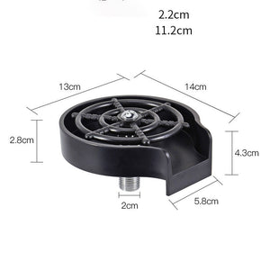 Bar Counter Cup Washer Sink High - pressure Spray Automatic Faucet Coffee Pitcher Wash Cup Tool Kitchen - Yahko Merchandise