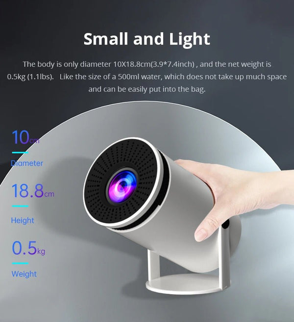 Barrel Machine Hy300 Smart AnzhuoHD Projection Screen Home Recommend Projector - Yahko Merchandise