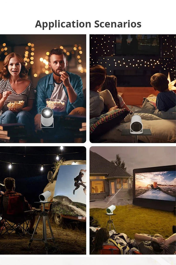 Barrel Machine Hy300 Smart AnzhuoHD Projection Screen Home Recommend Projector - Yahko Merchandise