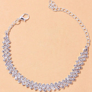 Beach Accessories Crystal Anklet for Women Gold/Silver - Yahko Merchandise