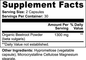 Beetroot Powder Natural Energy, Heart Health Antioxidant Support - Yahko Merchandise