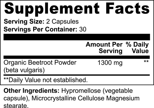 Beetroot Powder Natural Energy, Heart Health Antioxidant Support - Yahko Merchandise