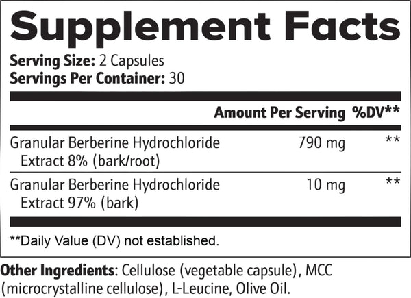 Berberine Supplement Supports Blood Sugar, Heart Health & Metabolism - Yahko Merchandise