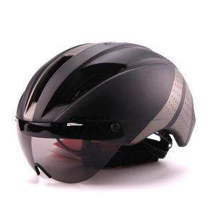 Bicycle Aero Helmet Cycling Helmet Road Mountain Integral Triathlon Bike Helmet Men Race Airo Time - Trial TT Bike Helmet - Yahko Merchandise
