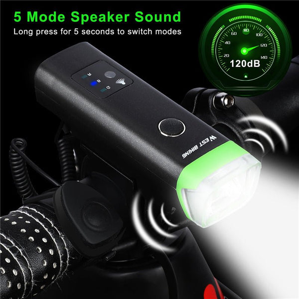 Bicycle headlight sensor light - Yahko Merchandise