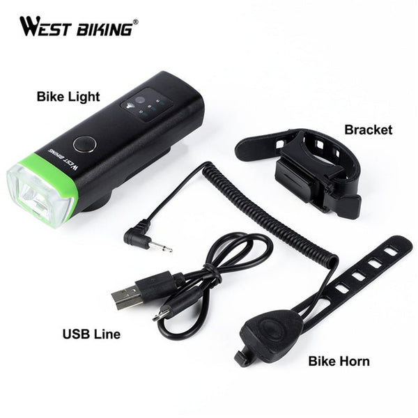 Bicycle headlight sensor light - Yahko Merchandise