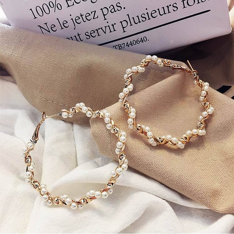 Big Circle Earrings For Women - Yahko Merchandise