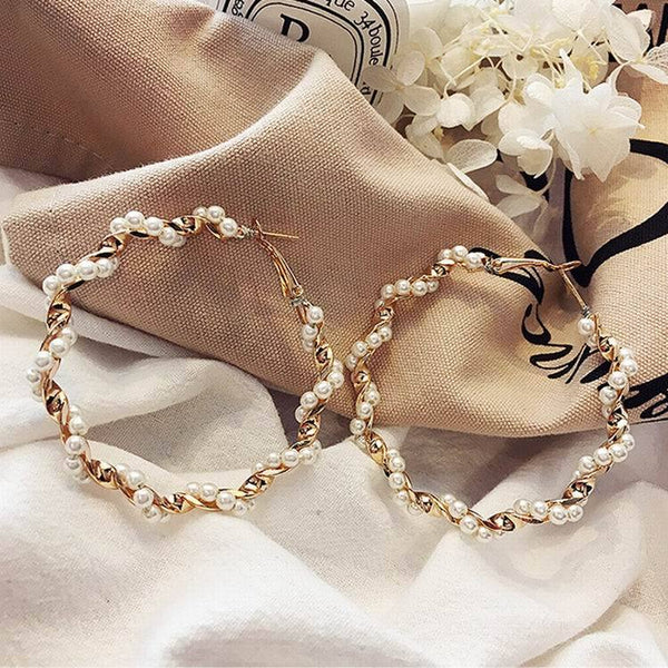 Big Circle Earrings For Women - Yahko Merchandise