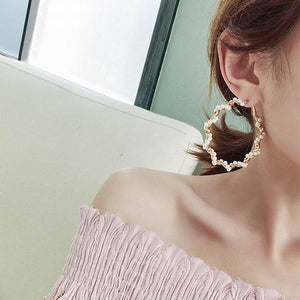 Big Circle Earrings For Women - Yahko Merchandise