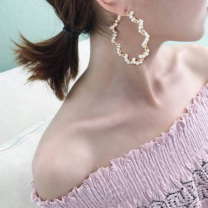 Big Circle Earrings For Women - Yahko Merchandise