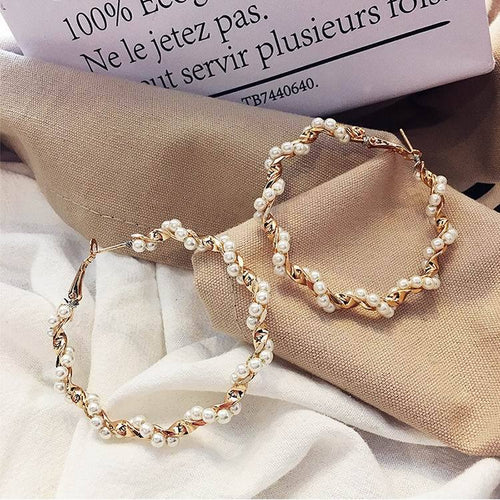 Big Circle Earrings For Women - Yahko Merchandise