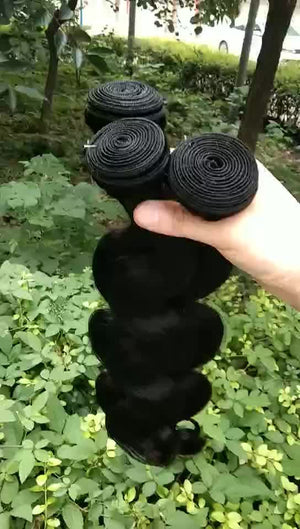 Body wave Brazilian hair curtain - Yahko Merchandise