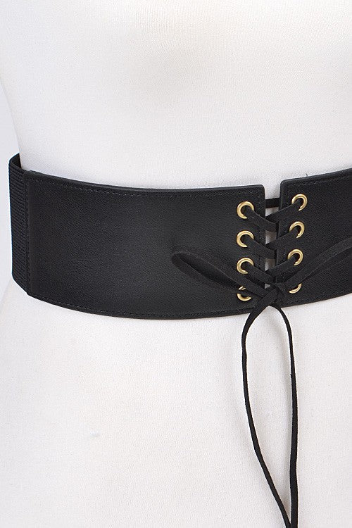 Boho Lacing Elastic Fashion Belt - Yahko Merchandise
