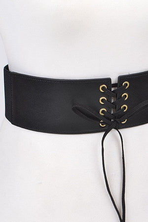 Boho Lacing Elastic Fashion Belt - Yahko Merchandise