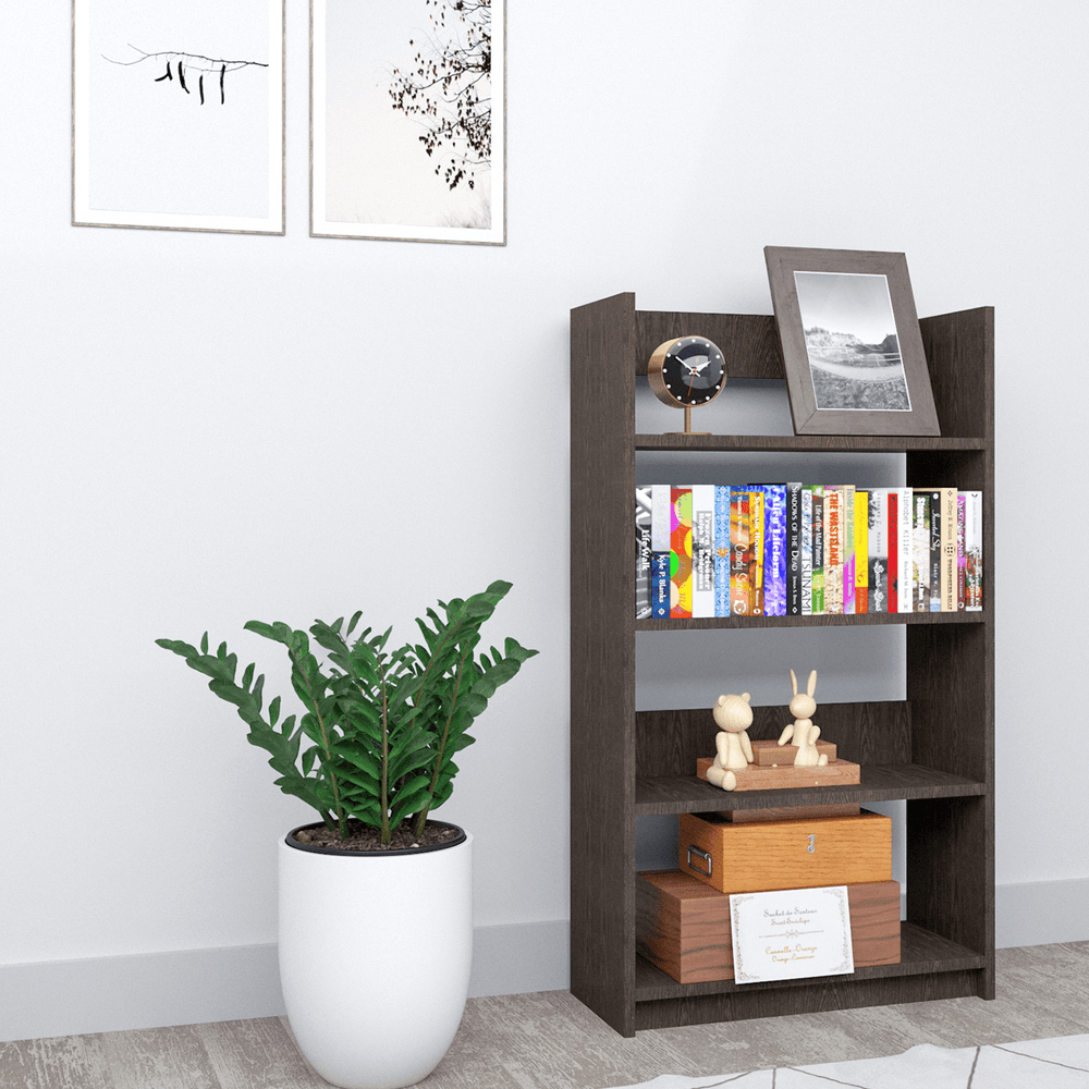 Bookshelf for Home - 4 Tier Books Rack for Study Room Multipurpose - Yahko Merchandise