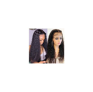 Brazilian Kinky Curly Lace Front Human Hair Wigs - Yahko Merchandise