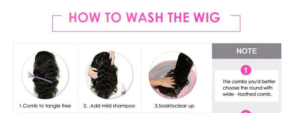 Brazilian Water Wave Headband Human Hair Wigs - Yahko Merchandise