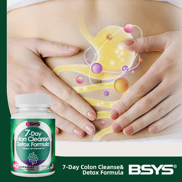 BSYS 7 Day Colon Cleanse & Detox Formula 60's - Yahko Merchandise