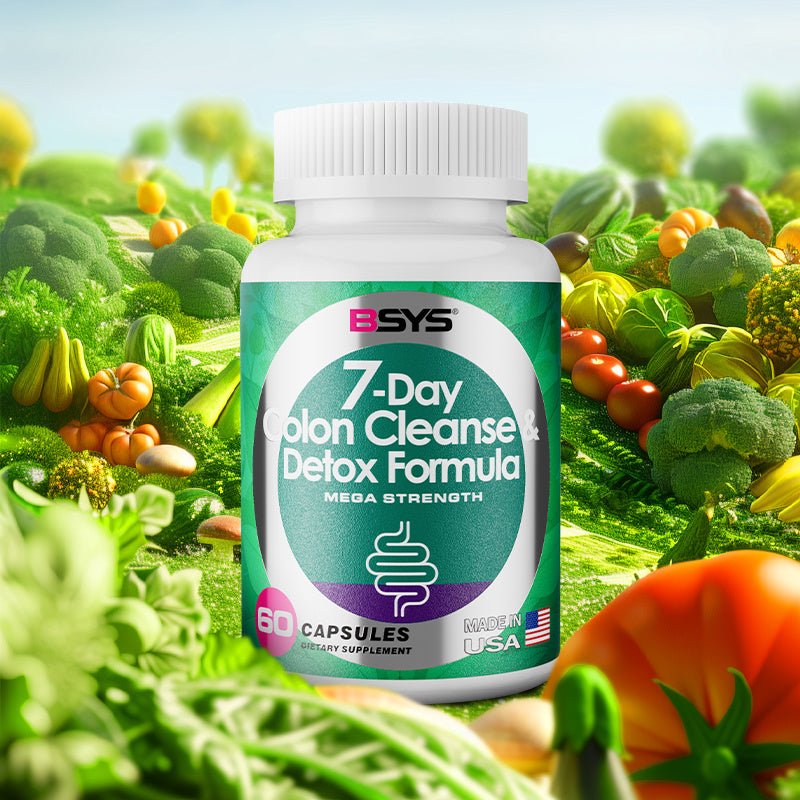 BSYS 7 Day Colon Cleanse & Detox Formula 60's - Yahko Merchandise