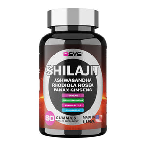 BSYS 8IN1 SHILAJIT GUMMIES 60'S - Yahko Merchandise