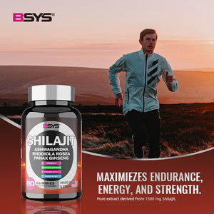 BSYS 8IN1 SHILAJIT GUMMIES 60'S - Yahko Merchandise