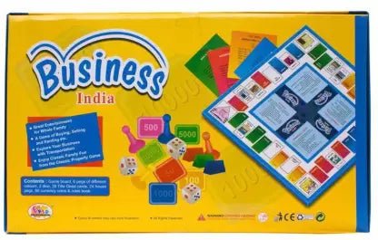 Business India Money & Assets Board Game - Yahko Merchandise