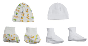 Caps, Booties - 4 Pc Set - Yahko Merchandise
