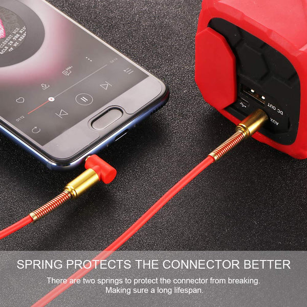 Car Aux Audio Cable 3.5mm Jack Stereo Audio Cable - Yahko Merchandise