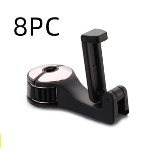 Car Headrest Hook Phone Car Holder Car Hanger For A4 B6 Seat Back Hanger Storage Hook Phone Holder Auto Fastener Clip - Yahko Merchandise