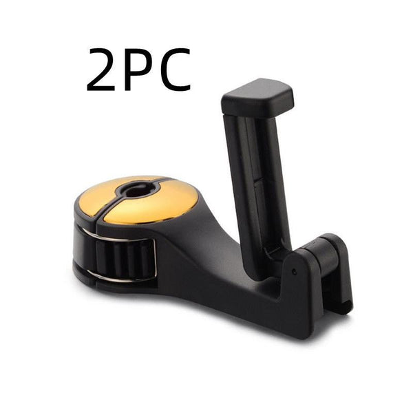 Car Headrest Hook Phone Car Holder Car Hanger For A4 B6 Seat Back Hanger Storage Hook Phone Holder Auto Fastener Clip - Yahko Merchandise