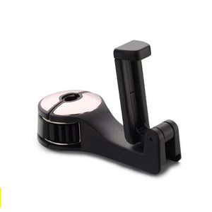 Car Headrest Hook Phone Car Holder Car Hanger For A4 B6 Seat Back Hanger Storage Hook Phone Holder Auto Fastener Clip - Yahko Merchandise