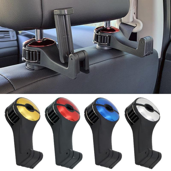 Car Headrest Hook Phone Car Holder Car Hanger For A4 B6 Seat Back Hanger Storage Hook Phone Holder Auto Fastener Clip - Yahko Merchandise