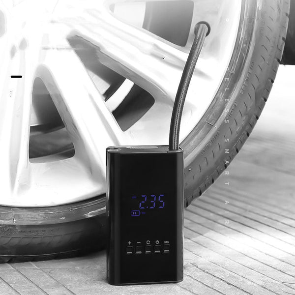 Car Mini Portable Electric Smart Wireless Digital Inflator - Yahko Merchandise