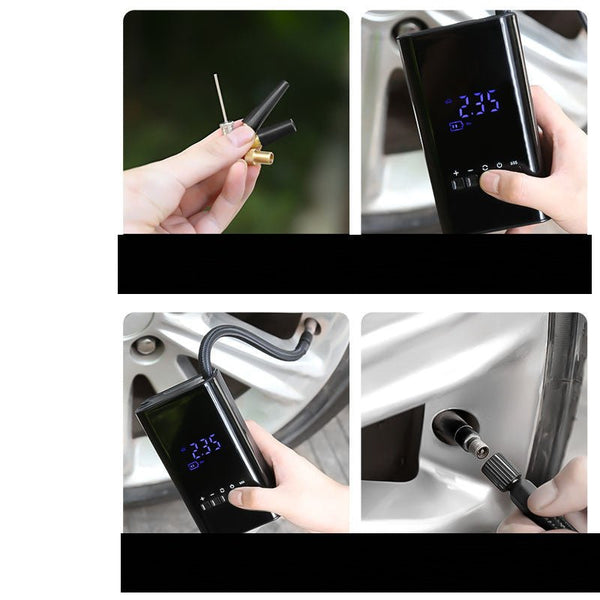 Car Mini Portable Electric Smart Wireless Digital Inflator - Yahko Merchandise