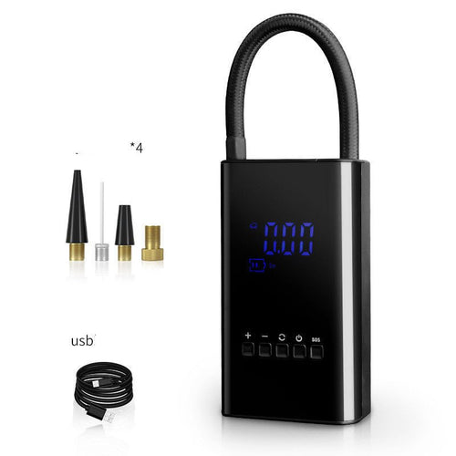 Car Mini Portable Electric Smart Wireless Digital Inflator - Yahko Merchandise