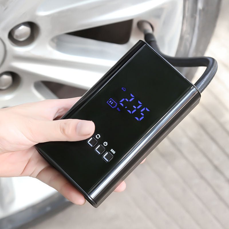 Car Mini Portable Electric Smart Wireless Digital Inflator - Yahko Merchandise