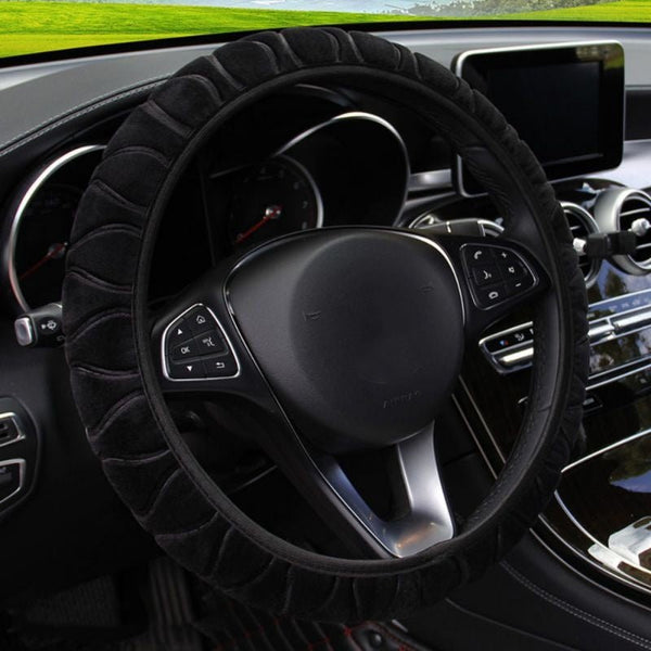 Car plush steering wheel cover - Yahko Merchandise