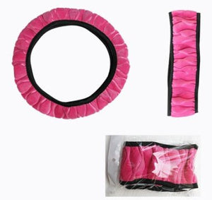Car plush steering wheel cover - Yahko Merchandise