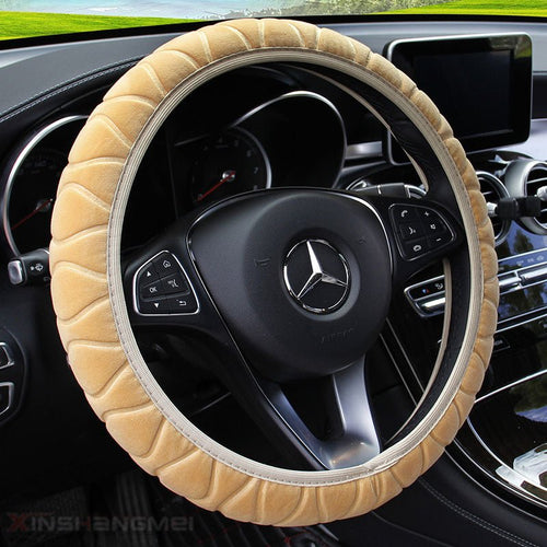 Car plush steering wheel cover - Yahko Merchandise