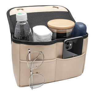 Car Rear Seat Storage Bag Car Leather Multifunctional - Yahko Merchandise