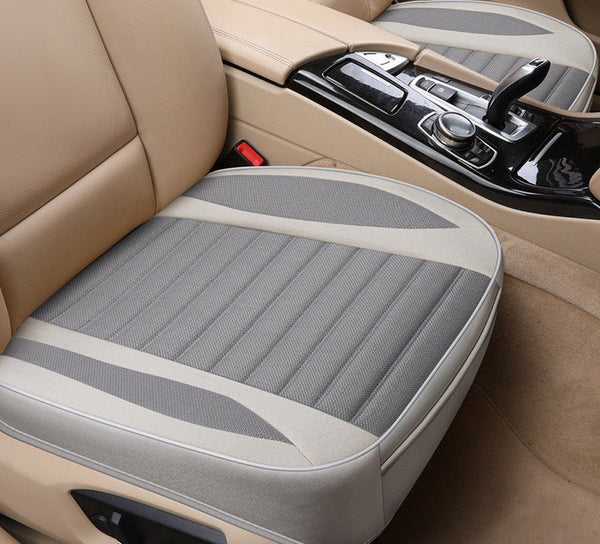 Car Seat Cover,Flax Cushion Seasons Universal Breathable For Most Four - Door Sedan&SUV Ultra - Luxury Car Seat Protection - Yahko Merchandise