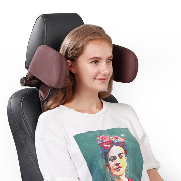 Car Seat Headrest Pillow Travel Rest Neck Pillow Support Solution For Kids Pillow And Adults Auto Seat Head Cushion Car Pillow - Yahko Merchandise