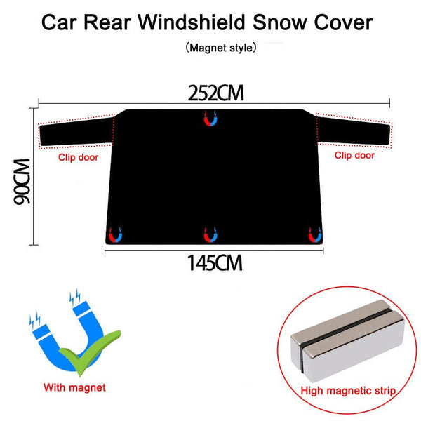 Car snow cover - Yahko Merchandise