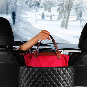 Car Storage Bag Handbag Holder Car Seat Storage Organizer Handbag Holder Auto Interior Stowing Tidying Car Middle Organizer - Yahko Merchandise
