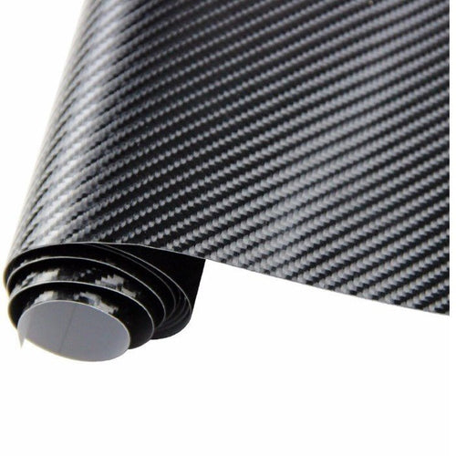 Car Styling Glossy Black 5D Carbon Fiber Vinyl film Car Wrap - Yahko Merchandise