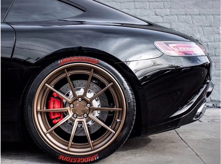 Car Tire Modification 3D Stereo English Letters - Yahko Merchandise